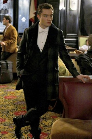 Ed Westwick interpreta Chuck Bass nell'episodio The Hurt Locket di Gossip Girl