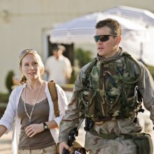 Matt Damon e Amy Ryan in una scena di The Green Zone