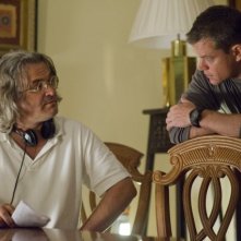 Matt Damon e il regista Paul Greengrass sul set del film Green Zone