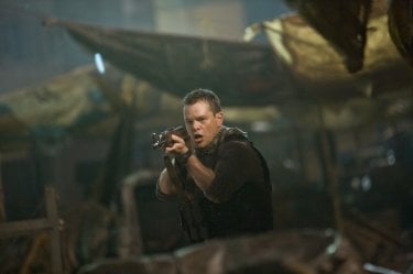 Matt Damon in una sequenza del film Green Zone