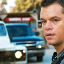 Primo piano di Matt Damon dall'action movie Green Zone