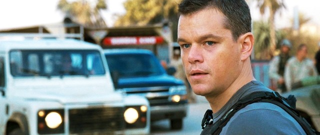 Primo piano di Matt Damon dall'action movie Green Zone