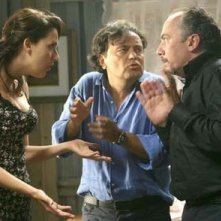 Veronica Mazza, Maurizio Casagrande e Eduardo Tartaglia nella commedia La valigia sul letto