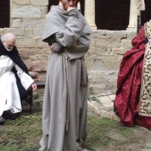 Braidotti sul set del film dedicato a Giovanni Duns Scoto