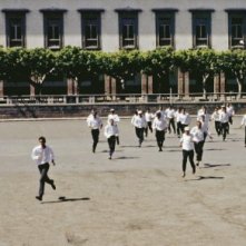 La bandiera iraniana primeggia tra i colori in un'immagine del film Donne senza uomini