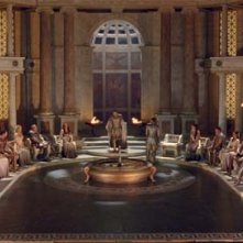 Un'immagine della hall che nell'Empire State Building nasconde il monte Olimpo dal film Percy Jackson e gli dei dell'Olimpo: Il ladro di fulmini