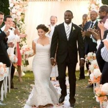 Lance Gross e America Ferrera, felicemente sposi nella commedia Our Family Wedding