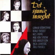 Locandina del film Il settimo sigillo ( 1957 )