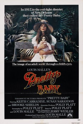 Locandina del film Pretty baby (1978)