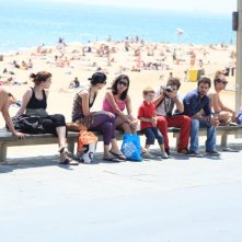 Un'immagine di Barcellona dal film Tutto l'amore del mondo con Nicolas Vaporidis e Alessandro Roja