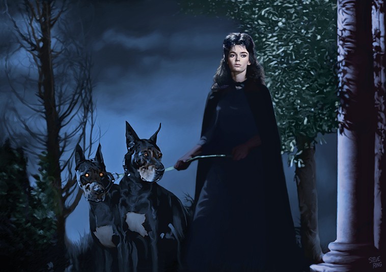 Barbara Steele In Una Immagine A Colori Del Film La Maschera Del Demonio 149998