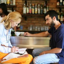 Tilda Swinton ed Edoardo Gabbriellini in una sequenza del film Io sono l'amore