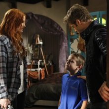 Ashlee Simpson-Wentz, Cameron Castaneda e Shaun Sipos nell'episodio San Vicente di Melrose Place