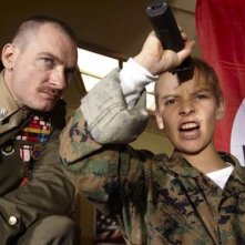 Ben Temple e Fergus Riordan in una scena di I want to be a soldier