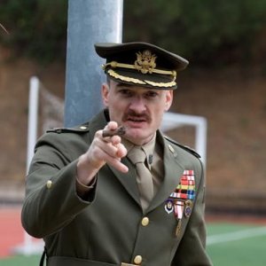 Ben Temple in una scena del film I want to be a soldier