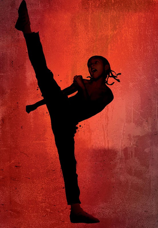L Immagine Promozionale Utilizzata Per Il Poster Del Film Karate Kid Con Jaden Smith 150212