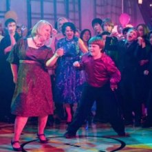 Rachael Harris e Robert Capron in una scena di Diary of a Wimpy Kid