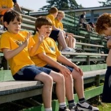 Zachary Gordon, Robert Capron e Grayson Russell in una scena di Diary of a Wimpy Kid con