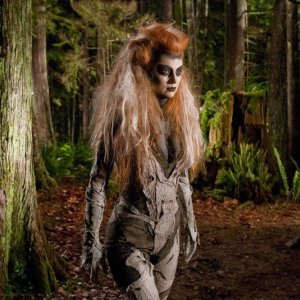 La mostruosa Silver Banshee interpretata da Odessa Rae nell'episodio Escape di Smallville
