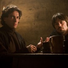 Alessio Boni e Matteo Febo in una scena del film Christine Cristina