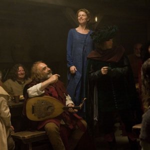 Amanda Sandrelli e Alessandro Haber in una scena del film Christine Cristina