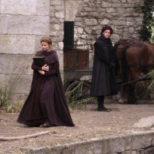 Amanda Sandrelli e Alessio Boni in una scena del film Christine Cristina