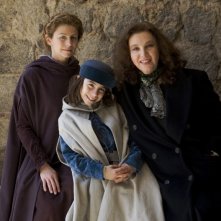 Amanda e Stefania Sandrelli con Nicholas Marzullo nel film Christine Cristina