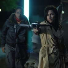 Claudia Karvan in una scena del film Daybreakers