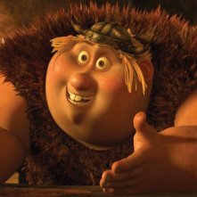 Fishlegs in una scena del film Dragon Trainer