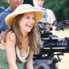 Kelly Preston sul set di Daddy Sitter