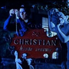 Massimo Righi in una scena del film Sei donne per l'assassino