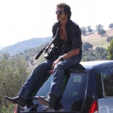 Alessandro Gassman in una sequenza di Basilicata Coast to Coast