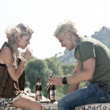 Cecilia Albertini con Andrea Montovoli in una scena di Piazza Giochi