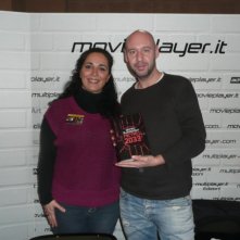 Fantasy Horror Award 2010: Jaume Balaguerò accanto a Luciana Morelli che l'ha intervistato per Movieplayer.it