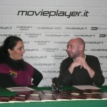 Fantasy Horror Award 2010: Jaume Balaguerò con Luciana Morelli che l'ha intervistato per Movieplayer.it