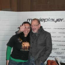 Fantasy Horror Award 2010 Robert Englund Posa Simpaticamente Con L Intervistatrice Luciana Morelli 150637