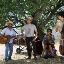 Rocco Papaleo, Paolo Briguglia, Alessandro Gassman e Max Gazzè nel film Basilicata Coast to Coast