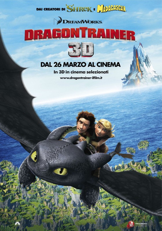 Nuovo Poster Italiano Per Dragon Trainer 150747