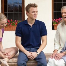 Christopher Egan, Amanda Seyfried e Vanessa Redgrave in una sequenza del film Letters to Juliet