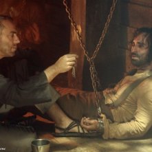 Lost: Titus Welliver e Nestor Carbonell in una scena dell'episodio Ab Aeterno