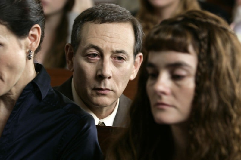 Paul Reubens e Shirley Henderson in una scena del film Life During Wartime