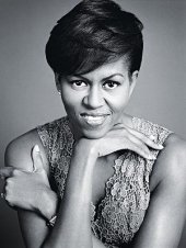 Una foto di Michelle Obama