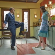 Valérie Lemercier e Kad Merad in un'immagine della commedia Il piccolo Nicolas e i suoi genitori