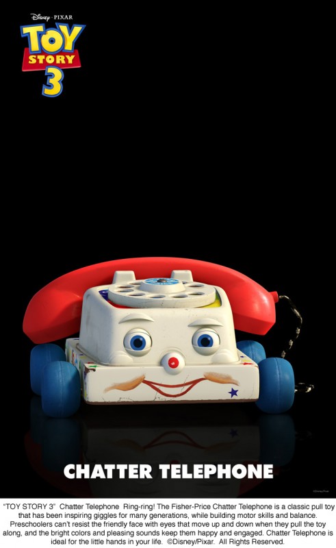 Drin Drin Ecco Il Telefono Chiacchierone Uno Dei Personaggi Di Toy Story 3 In Un Immagine Promozionale 151281