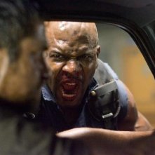 Gerard Butler e Terry Crews in un'immagine del film Gamer