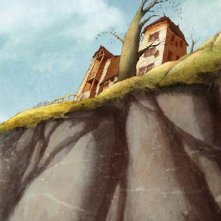 Un'immagine dell'incantevole paesaggio del film Nat e il segreto di Eleonora