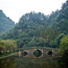 Un'immagine di un paesaggio tratta dal film The Karate Kid: La leggenda continua