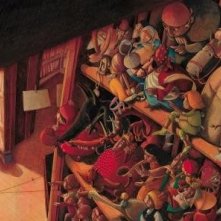 Un'immagine tratta dal film d'animazione Nat e il segreto di Eleonora