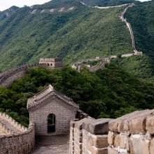 Una foto della muraglia cinese per il film The Karate Kid: La leggenda continua, 2010