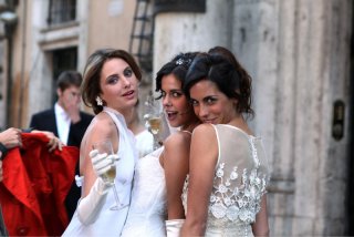 Virginie Marsan in una scena de La vita è una cosa meravigliosa
